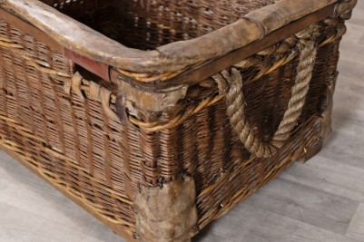 Vintage Log Basket